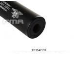 FMA 107mm Silencer 14mm CW,CCW BK TB1142-BK